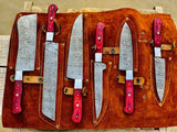 Custom Handmade BBq/Kitchen Chef Knife sets - Troy Blades