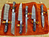 Custom Handmade BBq/Kitchen Chef Knife sets - Troy Blades