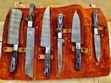 Custom Handmade BBq/Kitchen Chef Knife sets - Troy Blades