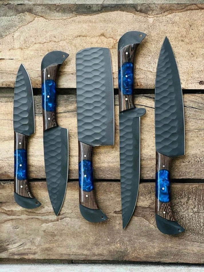 Beautiful Custom Handmade BBQ/kitchen knives B5B - Troy Blades