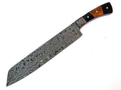 Handmade knives set of cleaver brisket chef and fi - Troy Blades
