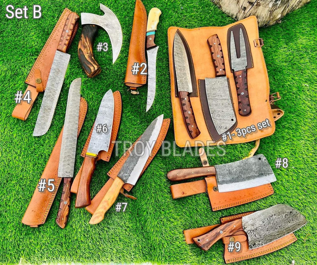 Christmas 2026 Deal Kitchen/BBQ/Chef Knives - Troy Blades