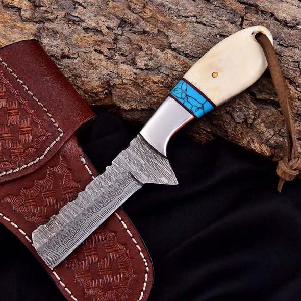 Handmade Cowboy/Hunting/Skinning/EDC/Camping Knives Troy Blades