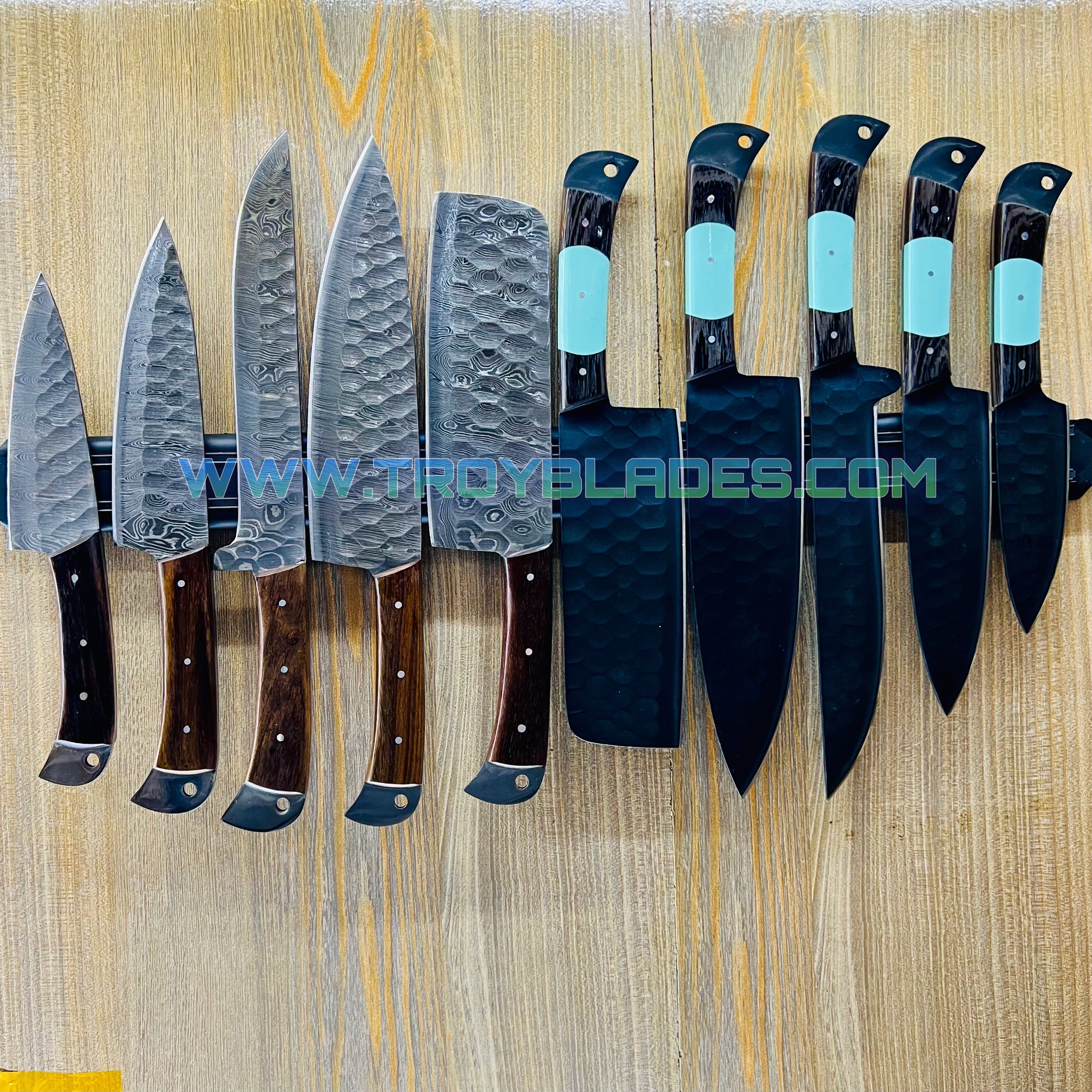 Handmade BBq/kitchen sets - Troy Blades