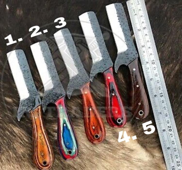 Custom Handmade 1095 Forged cowboy knives - Troy Blades