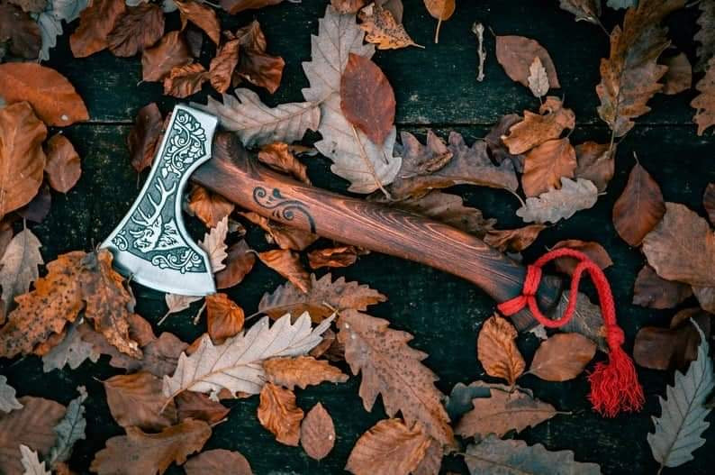 Whitetail Special Forged Carbon Steel Hatchet with Belt clipper - Troy Blades