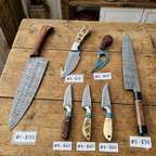 Handmade knives - New Drop of March Troy Blades