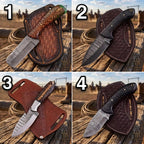 Handmade Damascus & Custom Hunting Knife Collection | The Texas Ranch Series Troy Blades