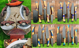 Beautiful Custom Handmade BBQ/kitchen knives B5B - Troy Blades