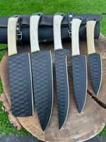 Beautiful Custom Handmade BBQ/kitchen knives B5B - Troy Blades