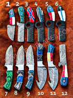 Custom Handmade Damascus/HCSS steel knives - Troy Blades