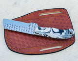 Custom Handmade Rasp steel Cowboy knife - Troy Blades