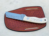 Custom Handmade Rasp steel Cowboy knife - Troy Blades