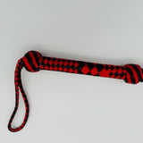 Handmade Red&Black Kangaroo Leather Indiana Jones-style Whip