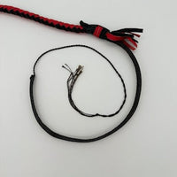 Handmade Red&Black Kangaroo Leather Indiana Jones-style Whip