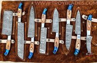 Beautiful Custom Handmade kitchen/BBq knives set